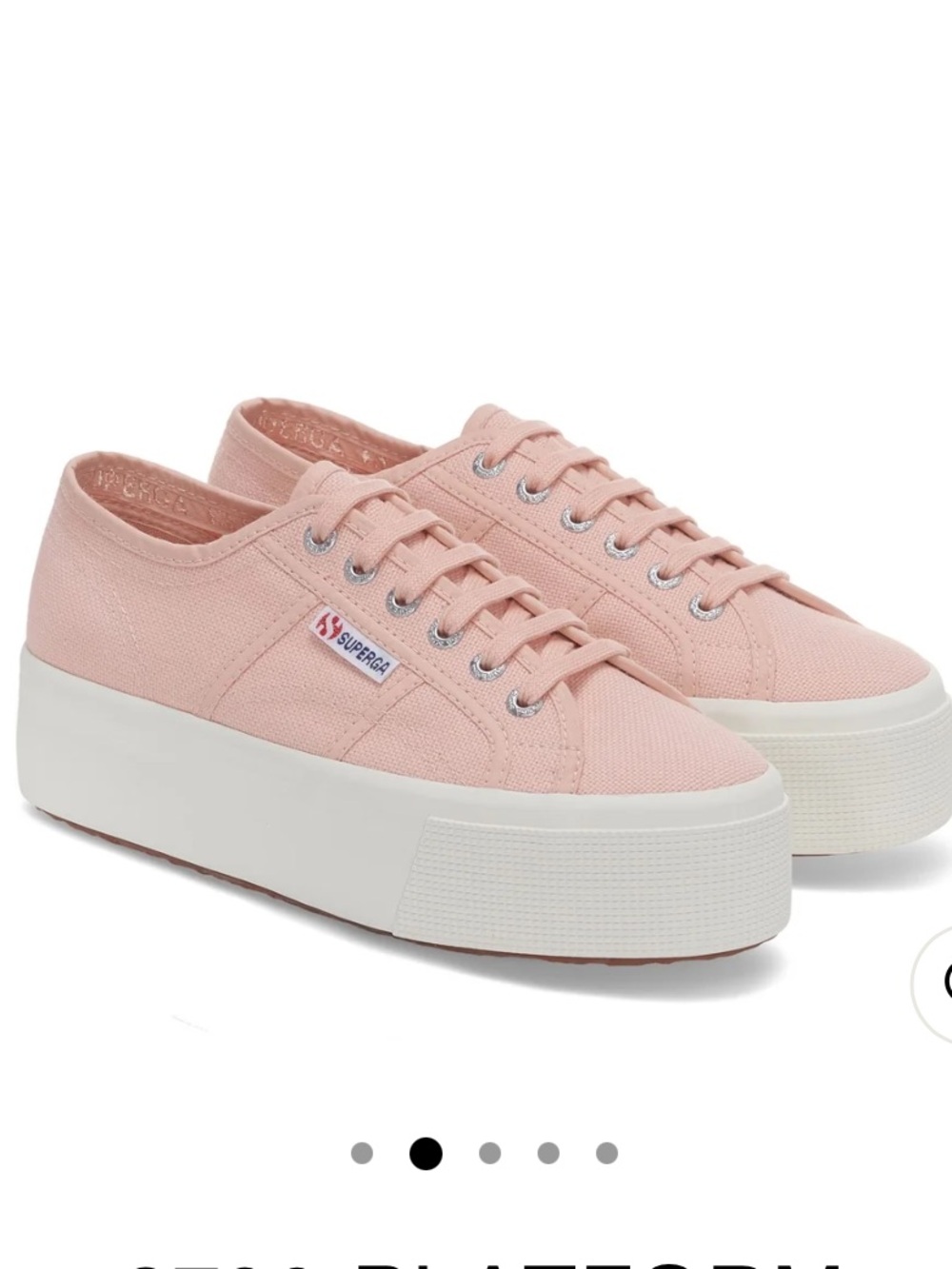 Like new! Superga 2790 platform sneakers size 7